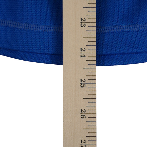 Merrell Performance Top Womens Medium Blue Run Run Run Graphic Opti Wick Active - Picture 12 of 13